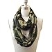 HUE21 Camouflage Infinity Scarf Green and Lime Color