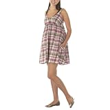 Juniors' Mossimo Supply Co. V-Neck Tank Dress - Pink/ Khaki Plaid