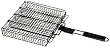 Steven Raichlen Best of Barbecue SR8021 Rectangular Grill Basket with 4 Compartments