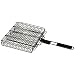 Steven Raichlen Best of Barbecue Rectangular Grilling Basket with 4 Compartments