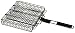 Steven Raichlen Best of Barbecue SR8021 Rectangular Grill Basket with 4 Compartments