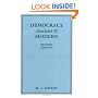Democracy Ancient and Modern: Revised Edition (Mason Welch Gross Lectureship Series)