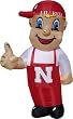 Nebraska Cornhuskers Lil Red Inflatable Image