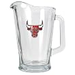 Chicago Bulls NBA 60oz Glass Pitcher - Primary Logo by Great American Products
