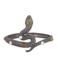 2.40 Inches Tourmaline Gemstone Sterling Silver New Fashion Snake Shape Bangle Jewelry