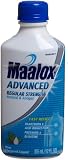 Search : Maalox Advanced Regular Strength Antacid & Antigas, Mint Flavored,12-Ounce Bottles (Pack of 2)