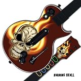 Skin Decal Cover for GUITAR HERO 3 III PS3 Xbox 360 Les Paul - Burning Skull