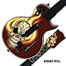 GUITAR HERO 3 III Faceplate Skin Skins for PS3 Xbox 360 Les Paul - Burning Skull