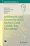 Arithmetic and geometry of K3 surfaces and Calabi-Yau threefolds