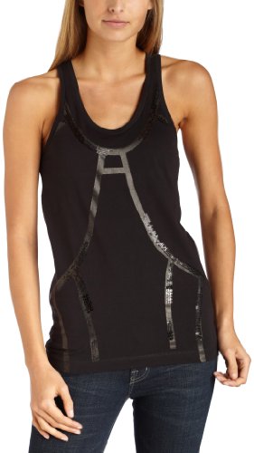 Diesel Women’s Handbe-S Singlet,Black,S