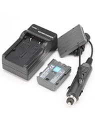 Battery+Charger for Canon ZR800 ZR830 ZR850 ZR900 ZR930 ZR950 ZR960