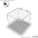 Acrylic / Perspex box - with lid - 200mm square - CTC0200L