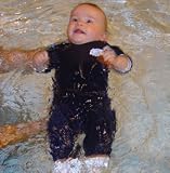 from Splash About Splash About Warm-in-One wetsuit (swimwear), Navy, 6-12 months