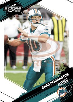 2009 Score #153 Chad Pennington - Miami Dolphins (Football Cards)