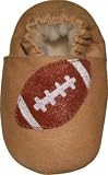 Tibet PLATEAU soft sole infant leather baby shoes with FLEECE football