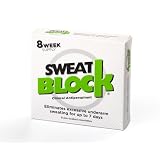 SweatBlock Antiperspirant Wipes - As Seen on the Rachael Ray Show - Stop Sweat up to 7-Days Per Use - 8 Week Supply