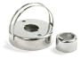 Norpro Stainless Steel Donut Biscuit Cutter with Removable Center