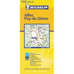 Allier/Puy-de-Dome 2003 (Michelin Local Maps)