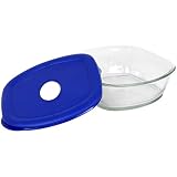 Pyrex Storage Deluxe 4-1/2-Cup Square Dish with Lid