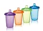 Munchkin Re-Usable Twist Tight Spill Proof Cup, 4 Pack, 10 Ounce