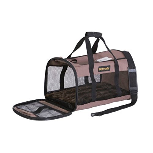 Petmate SoftSided Kennel Cab Pet Carrier, Medium, Black