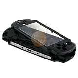 Full Repair Parts Replacement Shell Kit for Sony PSP Slim 2000, Black