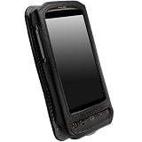 Krusell 89482 Cabriolet Leather Case with Ratchet Swivel Kit for HTC Desire  (Black)
