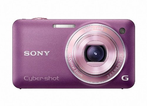 Sony DSC-WX5 Purple WX Series, 3D Sweep Panorama, Exmor R CMOS Sensor