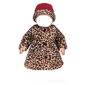 Bitty Baby Chocolate Cherry Coat and Hat by 