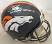Terrell Davis Autographed/Hand Signed Denver Broncos Full Size Authentic Helmet with SB 32 MVP and 2