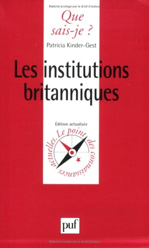 Les Institutions britanniques