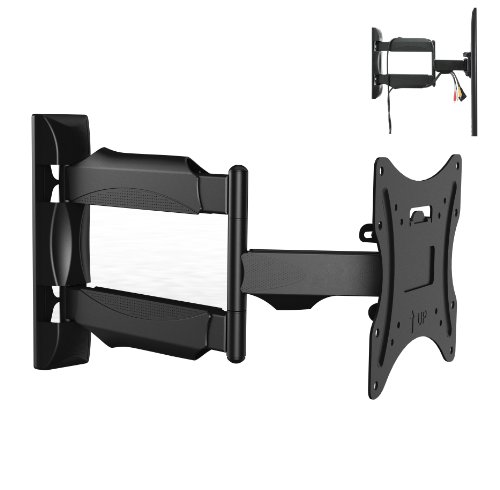 Invision® - (NEW SLIM DESIGN) TV Wall Mount Bracket Cantilever Arm Tilt & Swivel For Corner Mounting, Slim fit 50mm to 500mm Extention Fits Most 26 - 42 inch SAMSUNG, LG, SONY, PHILIPS, TOSHIBA, PANASONIC ect (Please check your vesa mounting holes before purchase)