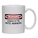 BEWARE OF THE HOTEL MANAGER Mug for Coffee / Hot Beverage (choice of sizes and colors)