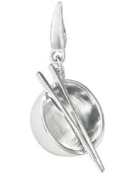 Sterling Silver BOWL W/ CHOPSTICKS Charm