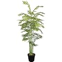 Deluxe Bamboo Faux Palm Tree - Green (6')