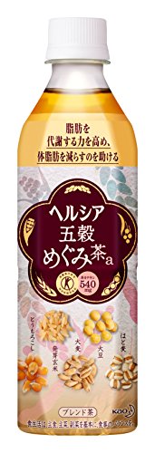 [トクホ]ヘルシア 五穀めぐみ茶 500ml×24本