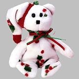 Ty Jingle Beanies - 1998 Holiday Teddy Bear