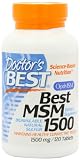 Doctors Best Best MSM (1500 mg) Tablets, 120-Count