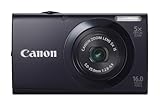 Canon PowerShot A3400 IS Digitalkamera (16 Megapixel, 5-fach opt. Zoom, 7,6 cm (3 Zoll) Touch-Display, bildstabilisiert) schwarz