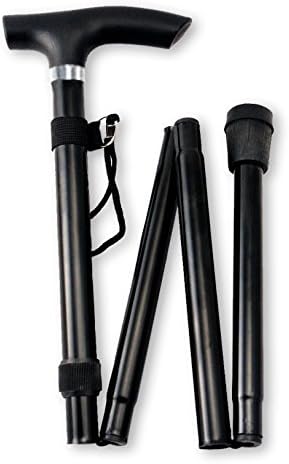Walking Cane, Adjustable, Foldable, Lightweight &amp; Durable (32" - 36") Pack of 1