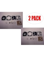 Genuine Zama RB-101 Carburetor Repair Kit for Dolmar PS6400 PS7900 Chainsaw (2 Pack)