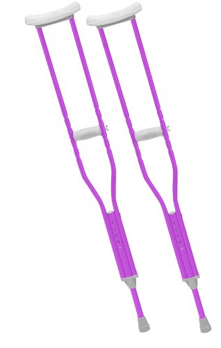 Color Crutches Purple (YOUTH)