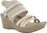 Naot Women's Prestige Platform Shoes,Dark Sienna Leather/Aqua Leather,37 M EU