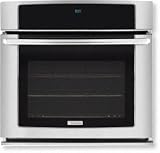 Electrolux EW30EW55G 30" Electric Single Wall Oven with PerfectConvect Convection and Wave Touch Cont, Stainless Steel