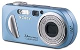 Sony Cyber-shot DSC-P8/L - Digital camera - 3.2 Mpix - optical zoom: 3 x - supported memory: MS, MS PRO - blue