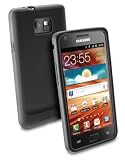 Produkt-Bild: Cellular Line schwarze Silikonh&uuml;lle mit Schutzfolie f&uuml;r Samsung Galaxy S2 I9100 inkl. Mikrofasertuch
