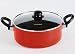 Proctor Silex 52025 Aluminum Nonstick 5 Quart Covered Dutch Oven, Red