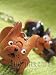 * FRENCH BULLDOG * Dog Leather Japanese Cell Phone Charms VANCA Craft Petit Mini Mascot