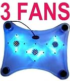 Laptop Notebook Cooler Pad w/ 3 Fans