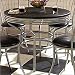 Kitchen & Housewares : Black Soda Shoppe Round Table